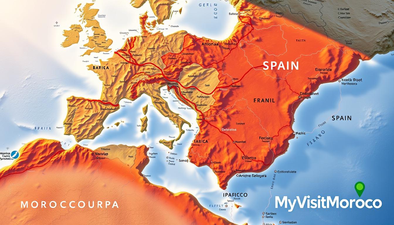 Morocco To Spain Distance How Far And How To Go Morocco To Spain Distance How Far And How To Go