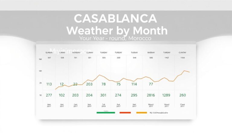 casablanca weather by month