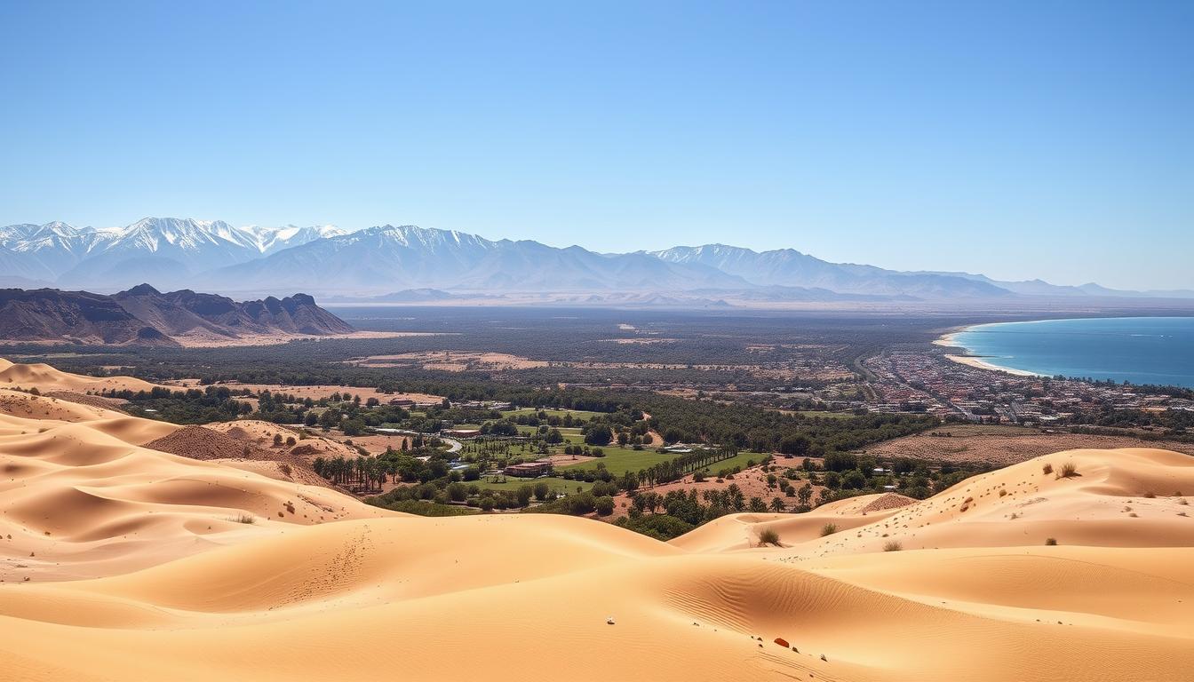 temperature in january in morocco
