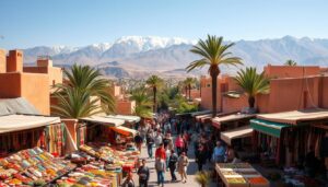 temperature in morocco in march