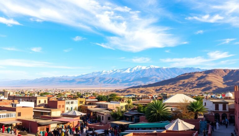 weather for morocco in october