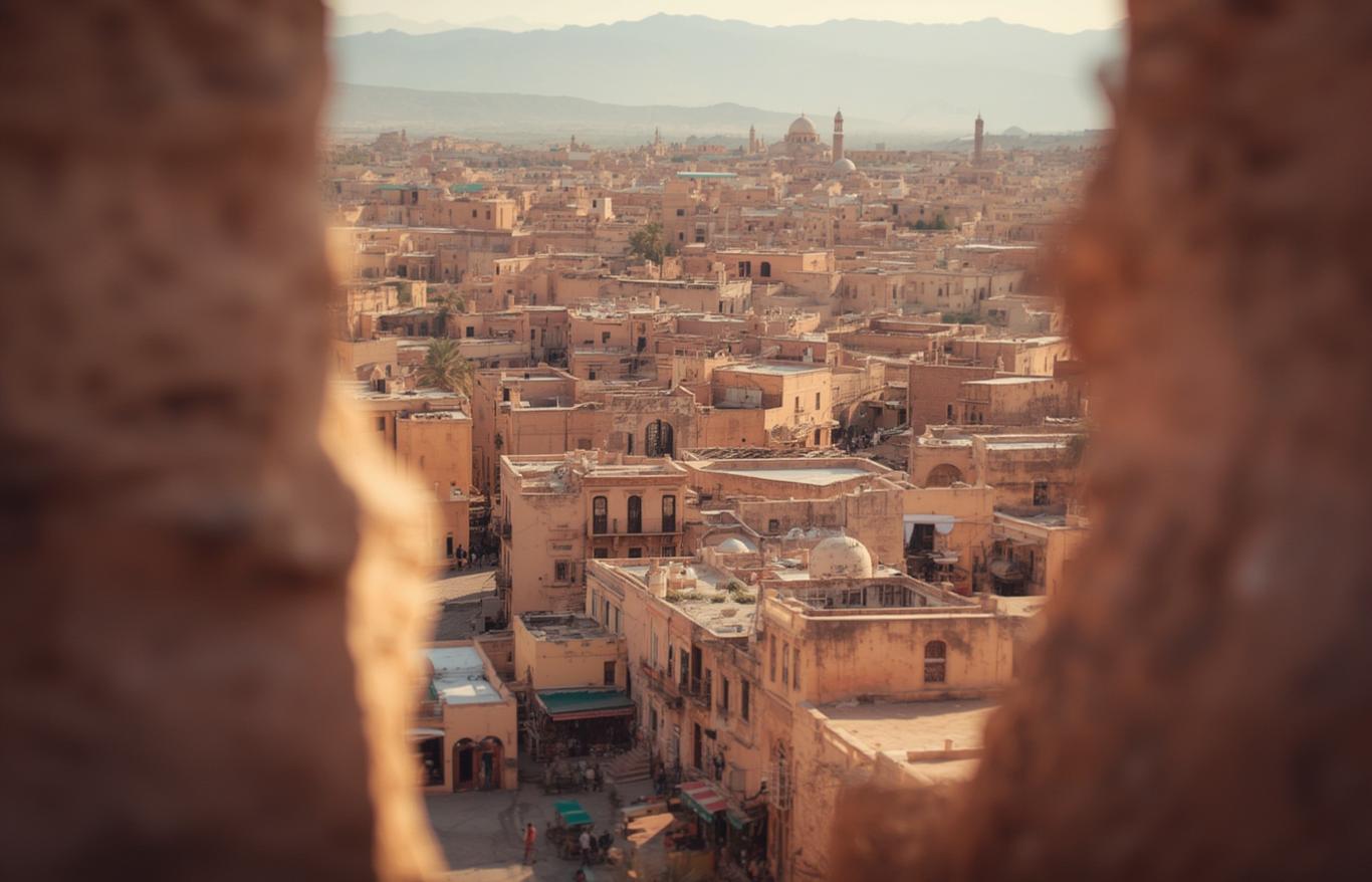 3 day desert tour from marrakech to merzouga Morocco city view