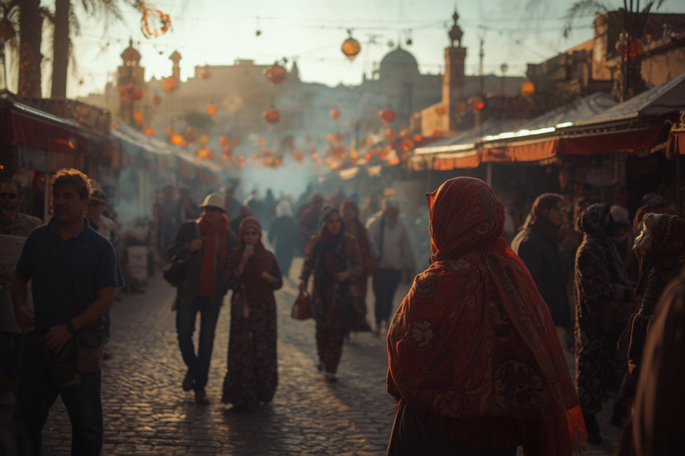 Moroccan festival Casablanca traditional Morocco