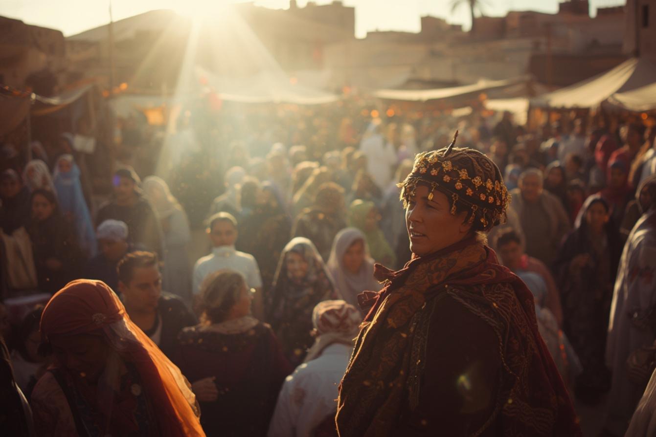 Moroccan festival Fes traditional Morocco