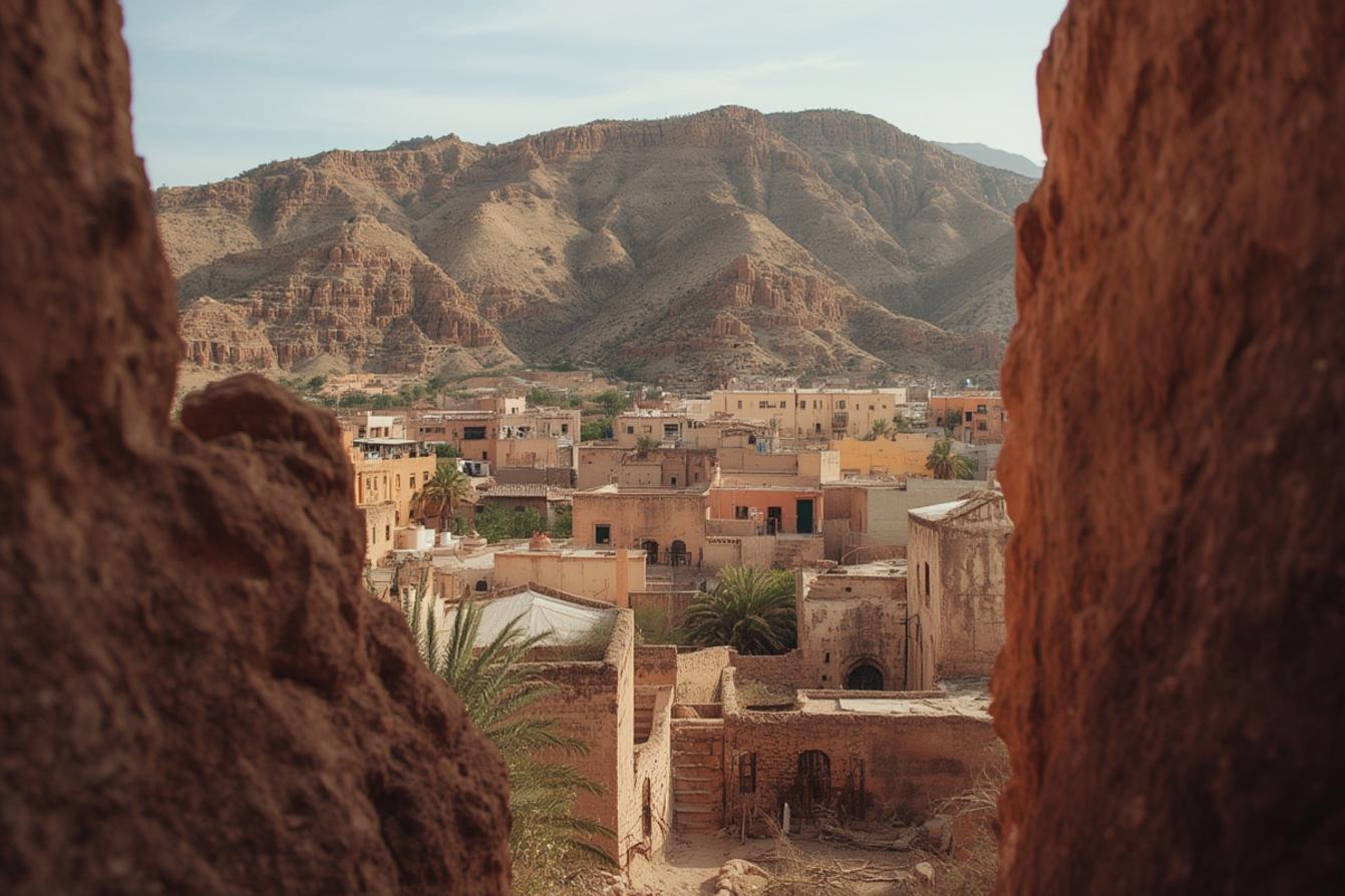 Tangier Atlas Mountains Morocco city view