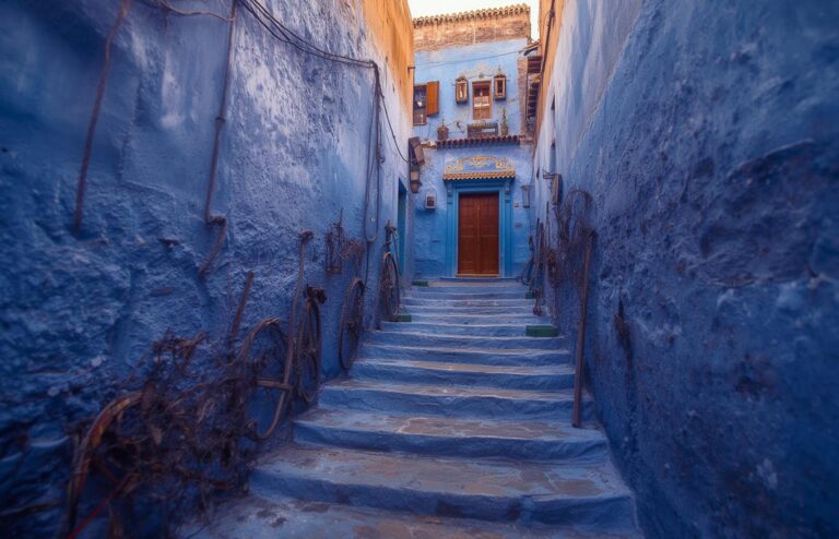 Moroccan culture Chefchaouen blue city