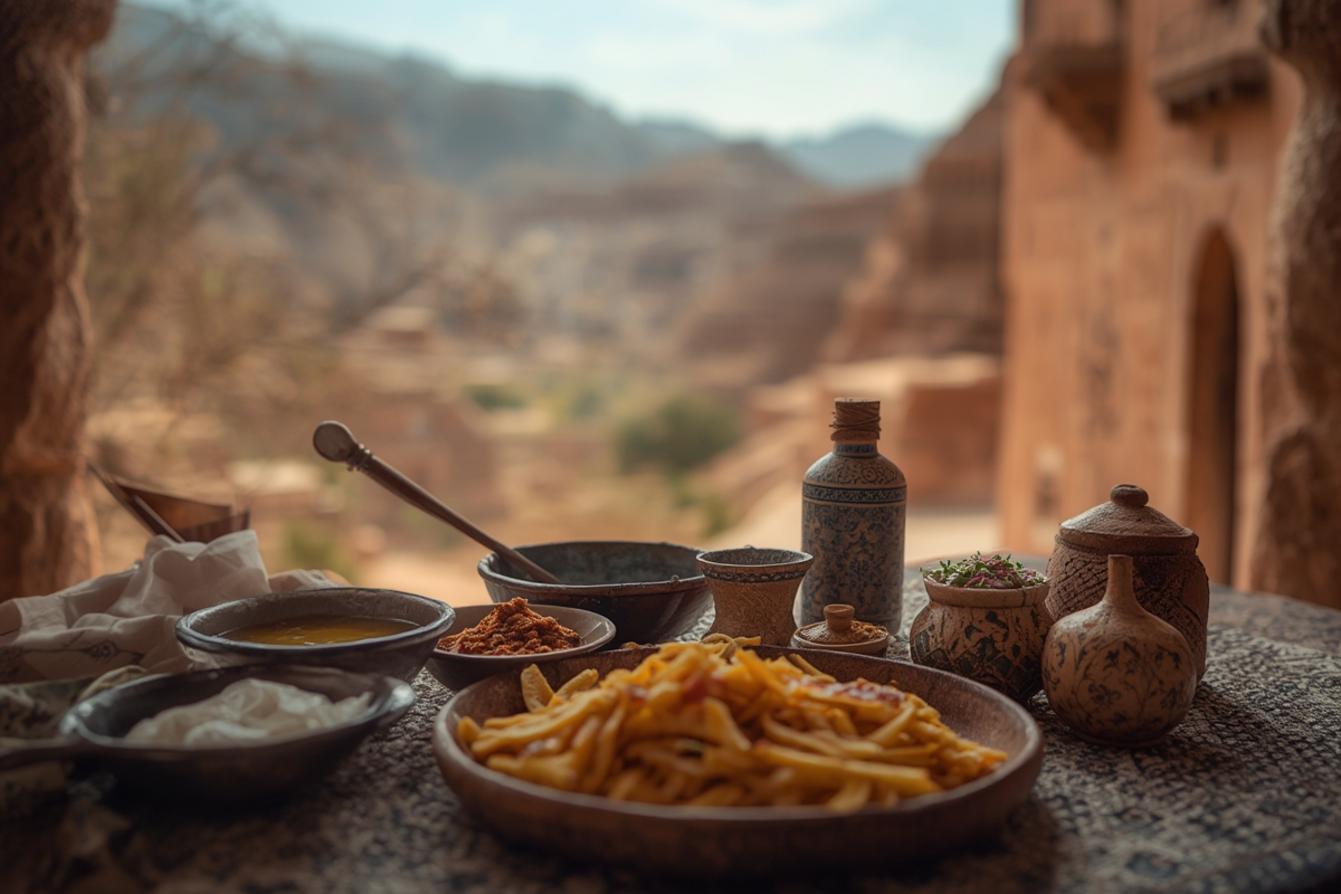 Moroccan food Dades Valley Morocco culture