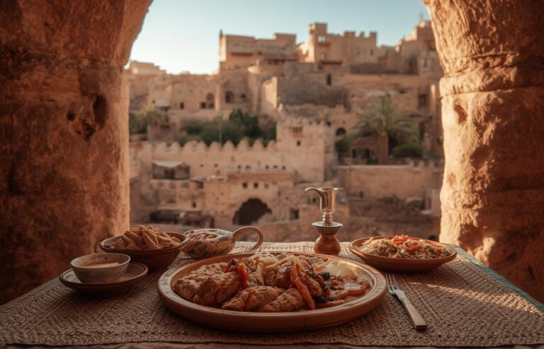 Moroccan food Kasbah Ait Ben Haddou