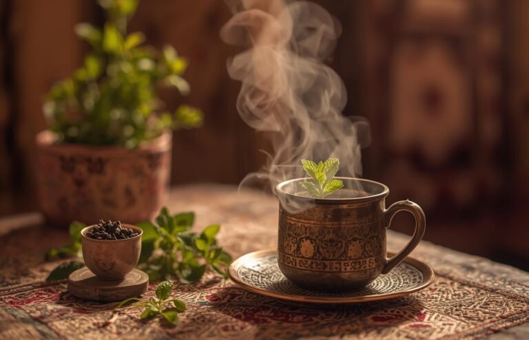 mint tea Merzouga
