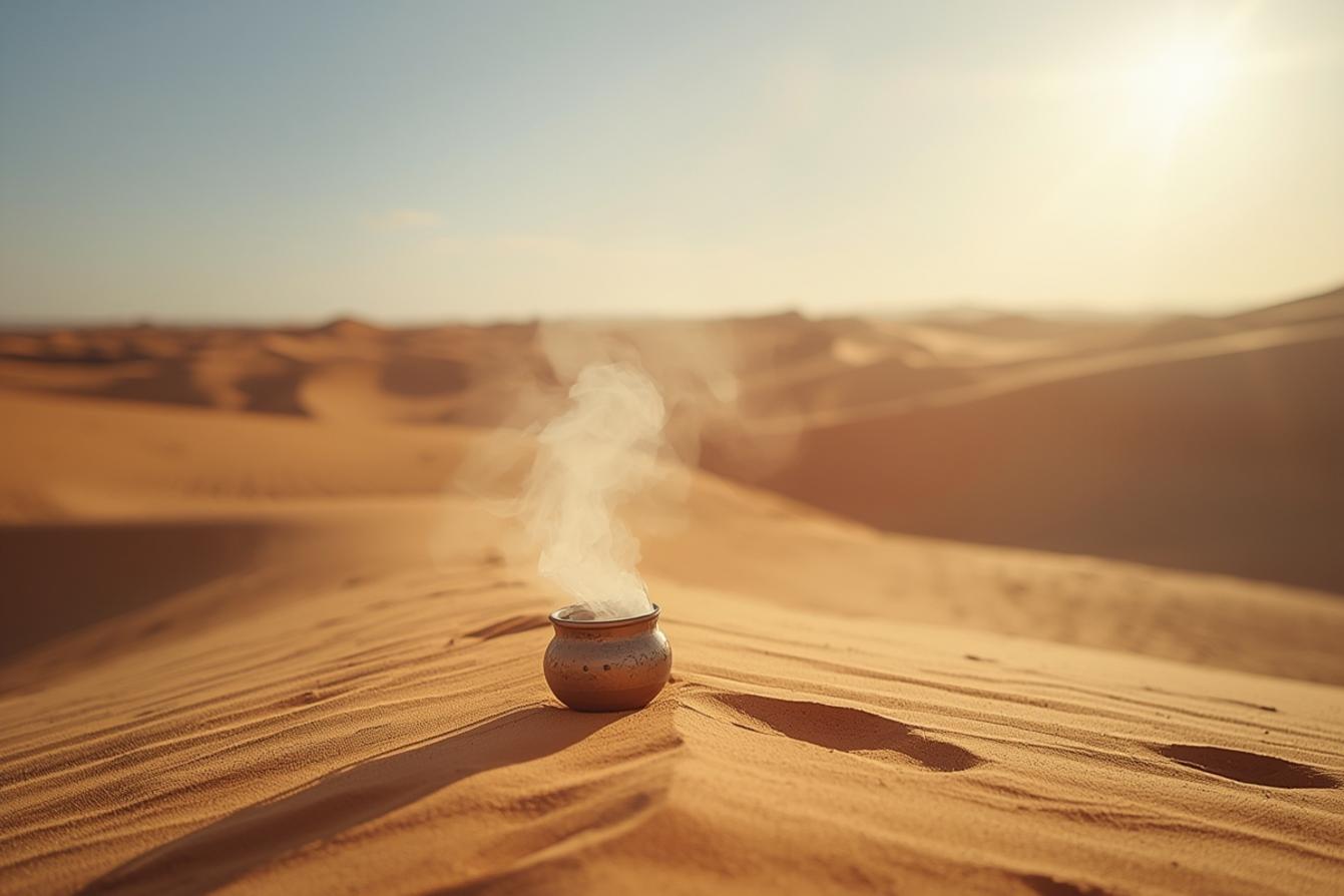 mint tea Sahara desert traditional Morocco