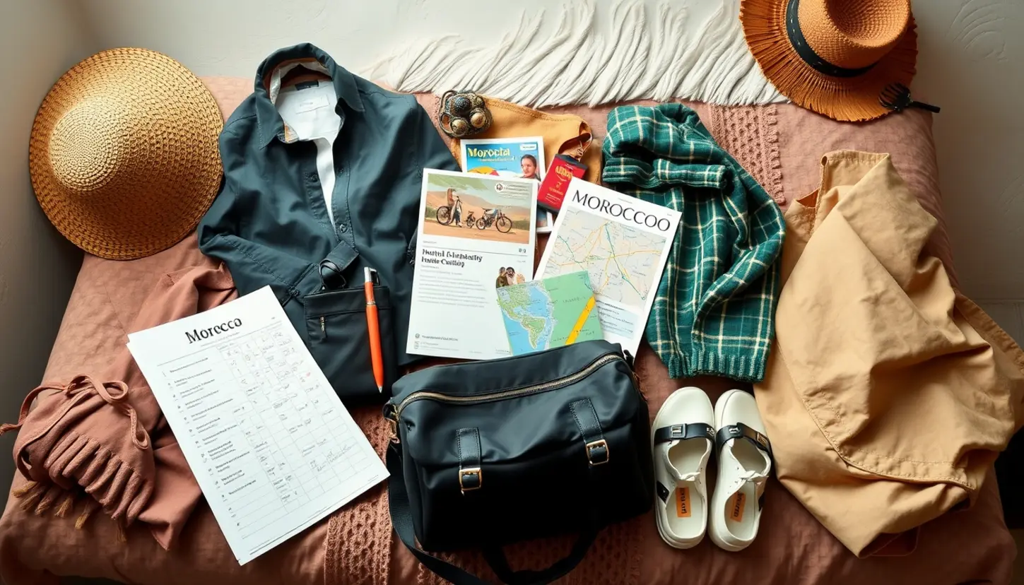 Morocco travel planner travel preparation