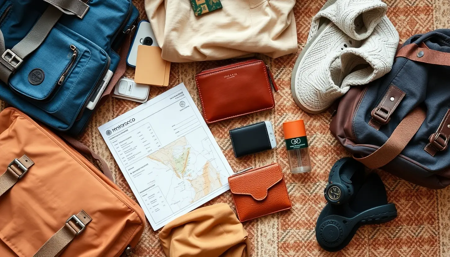 morocco packing tips travel preparation