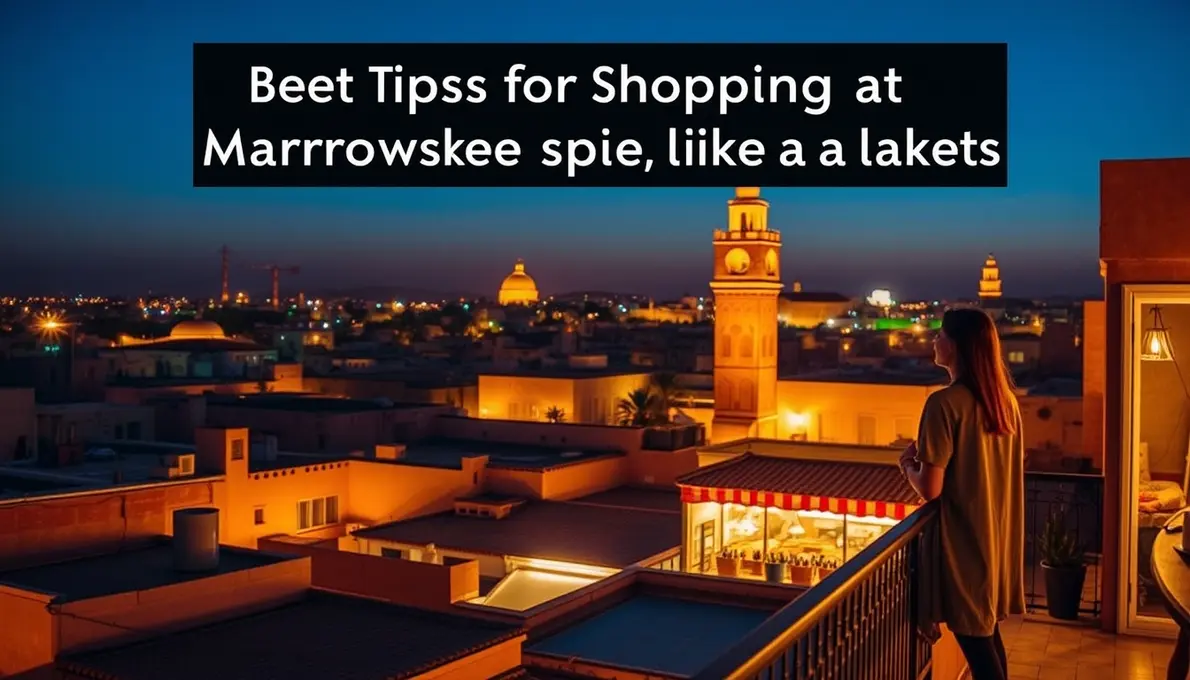 Marrakech spice markets