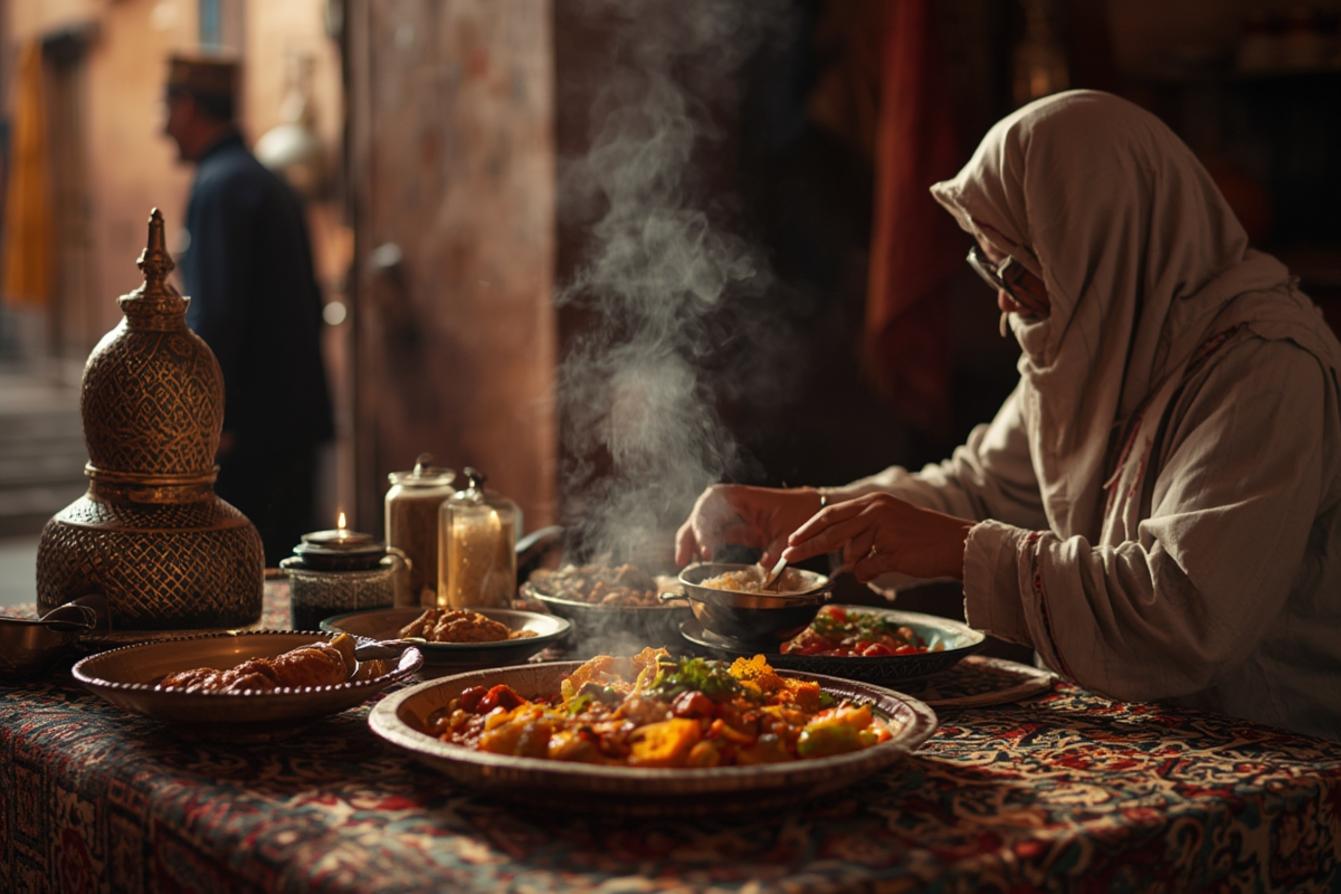 Moroccan Ramadan dishes traditional Morocco