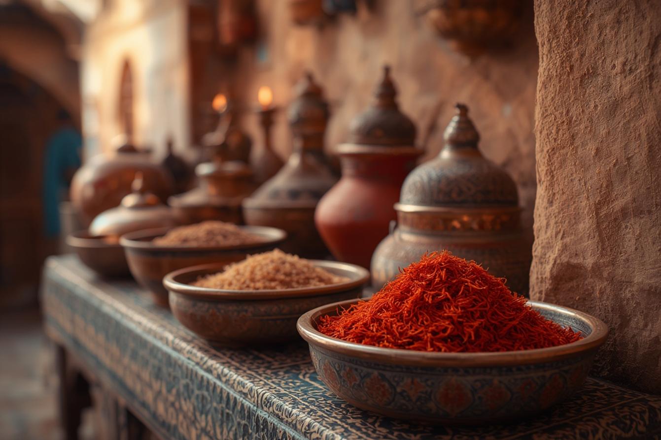 Moroccan saffron cuisine Morocco culture