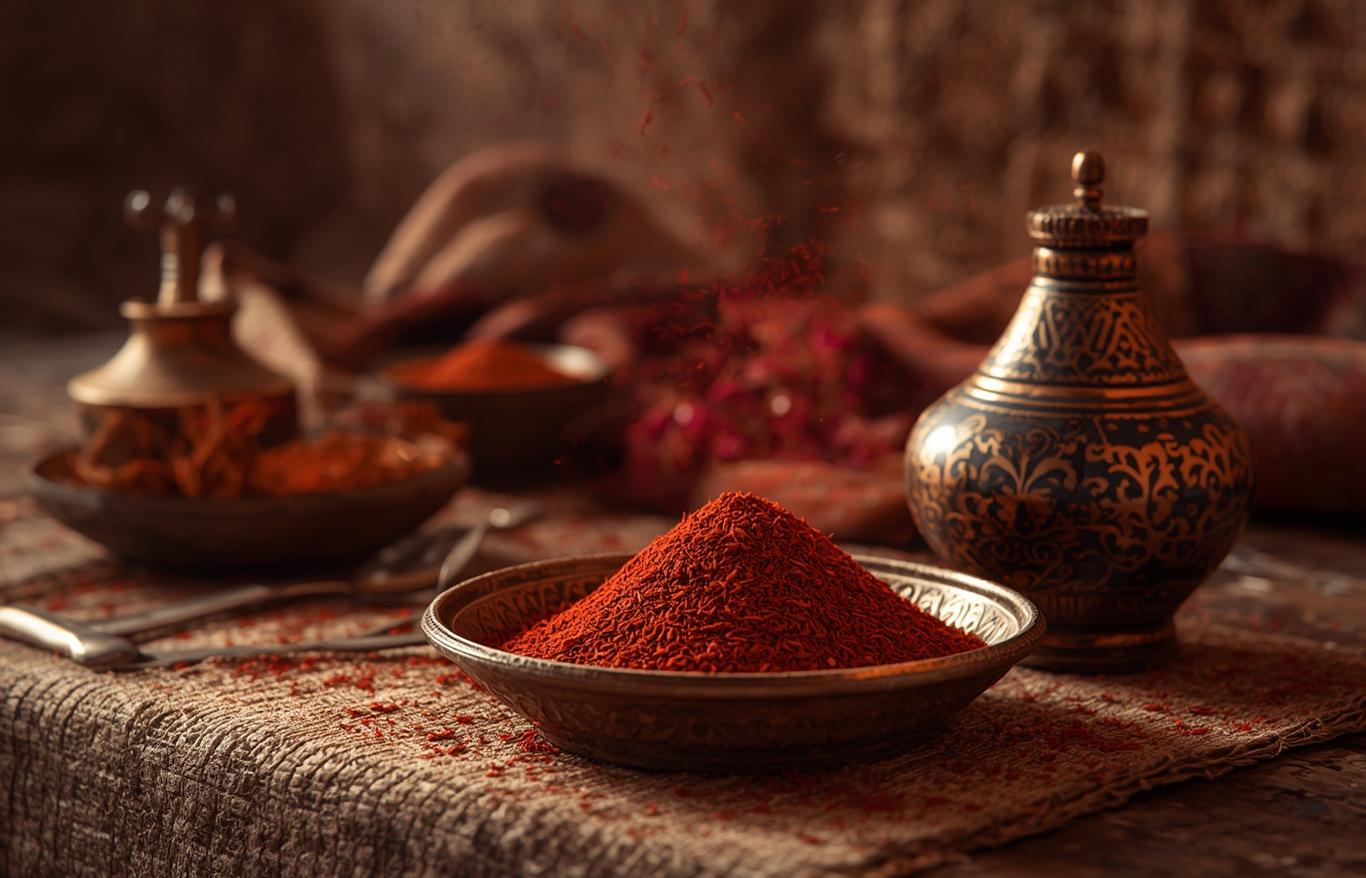 Moroccan saffron cuisine