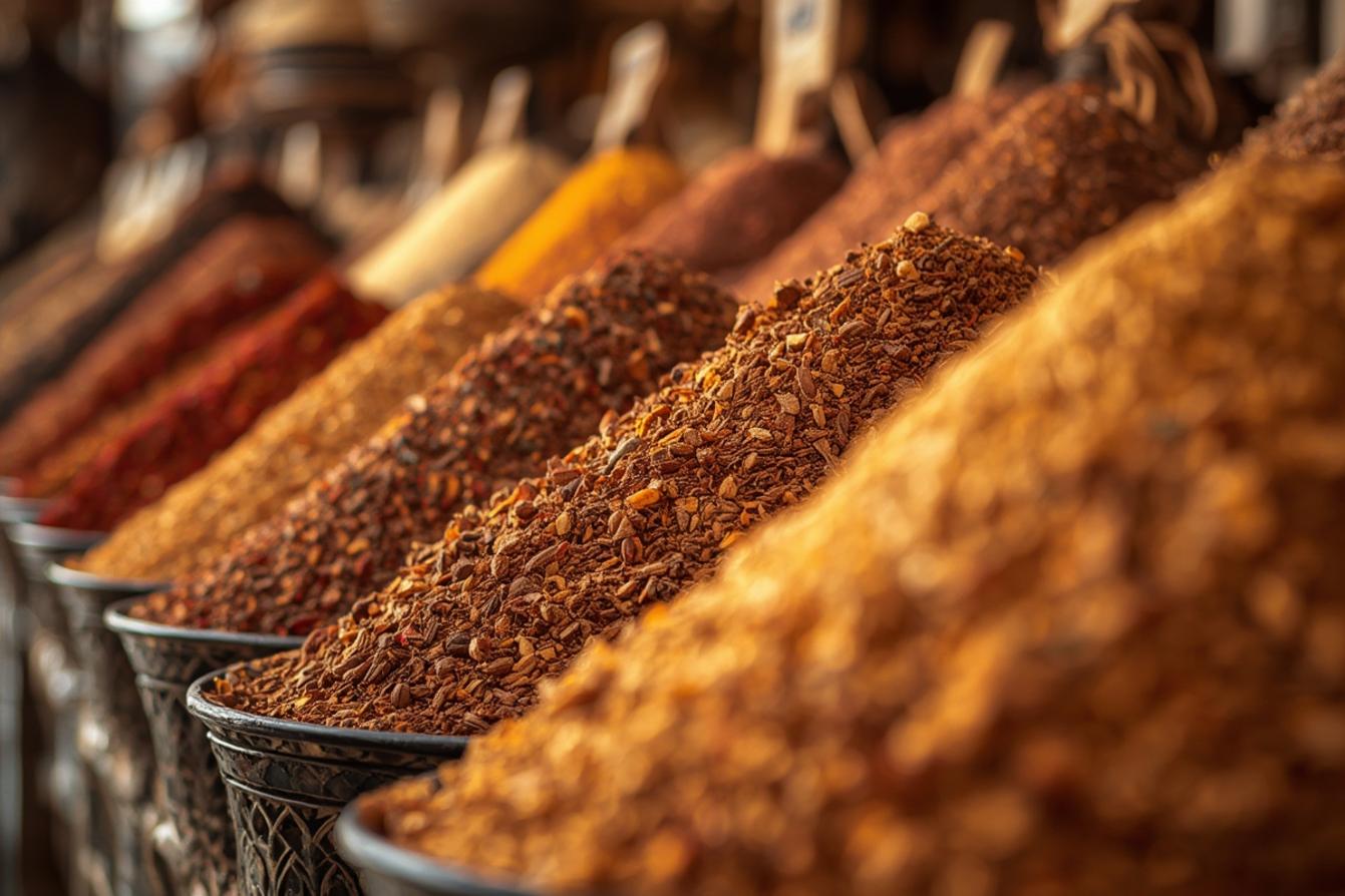 Moroccan spice trade Moroccan food experience