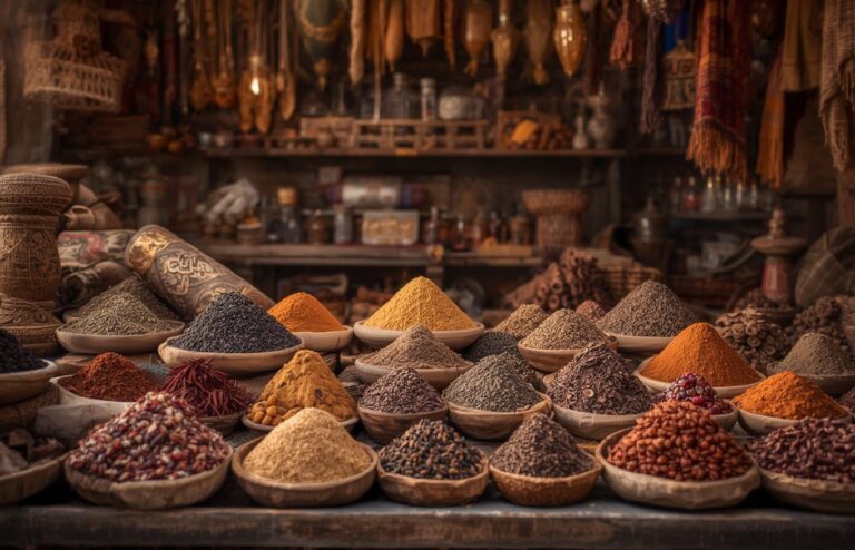 Moroccan spice trade