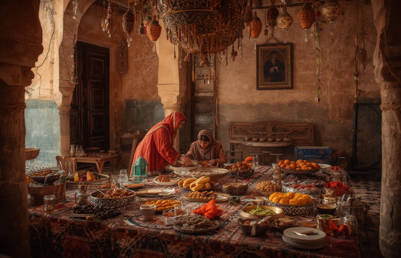 Moroccan wedding feasts