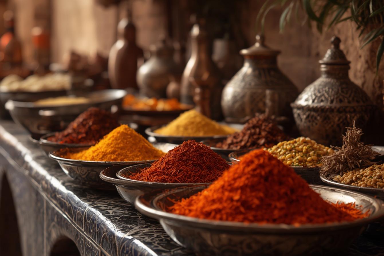 saffron-infused Moroccan dishes Morocco culture