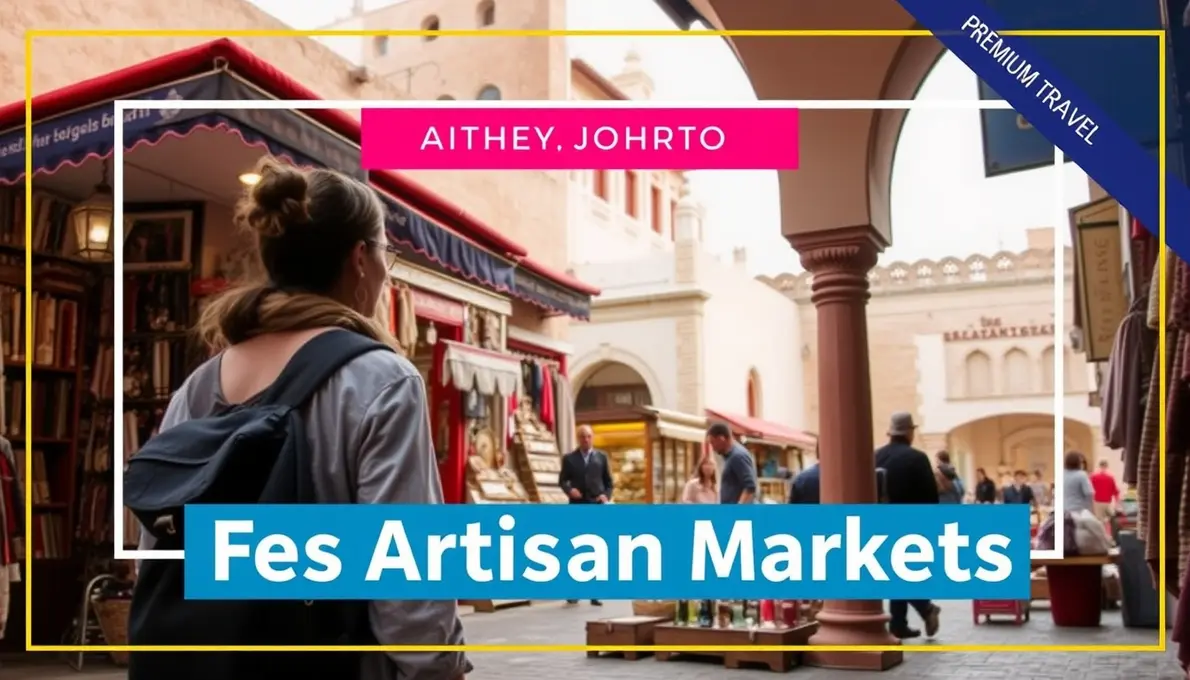 Fes artisan markets