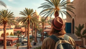 Marrakech palm groves