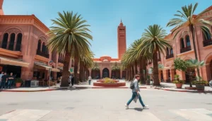 Marrakech palm groves