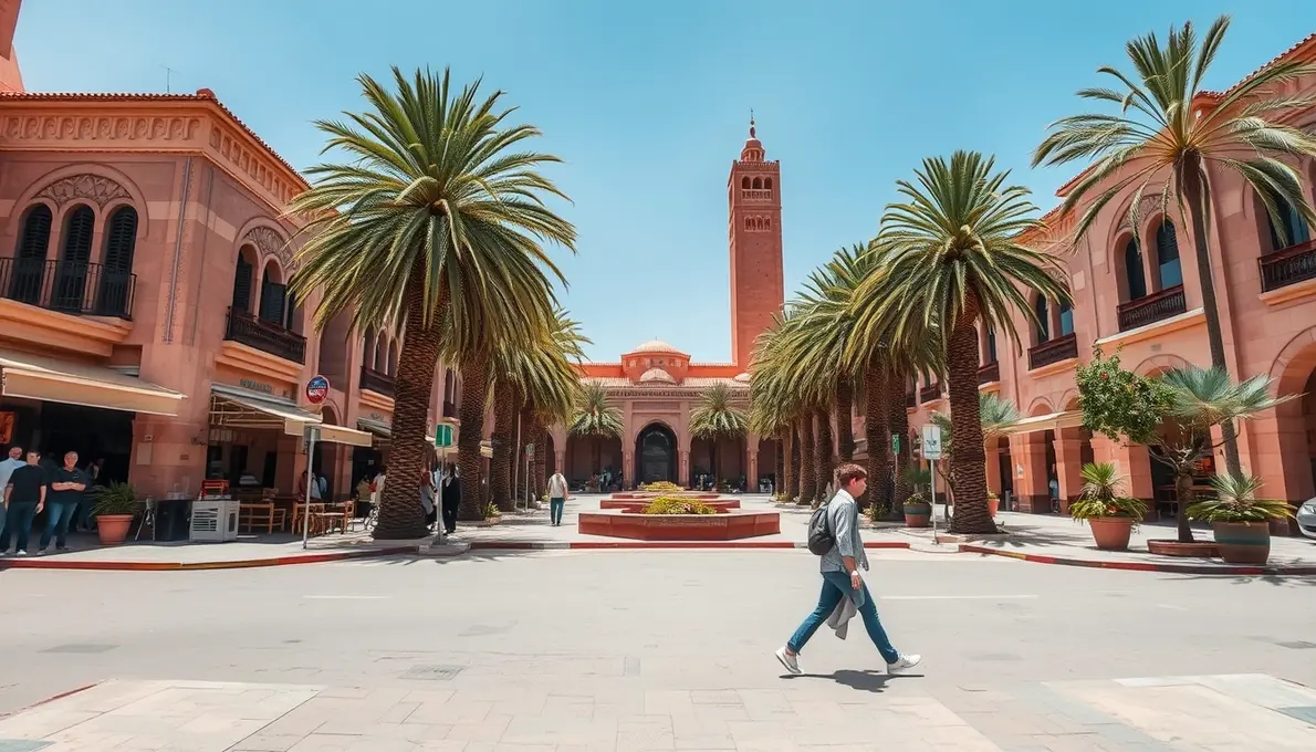 Marrakech palm groves