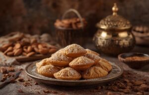 Moroccan almond pastries