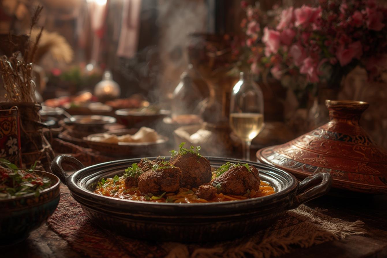 Moroccan lamb tagine Morocco culture