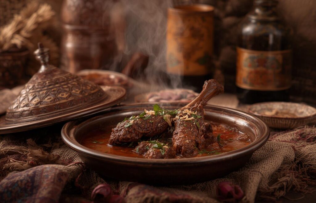 Moroccan lamb tagine
