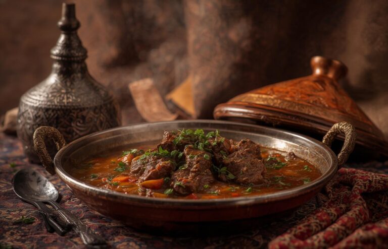 Moroccan lamb tagine