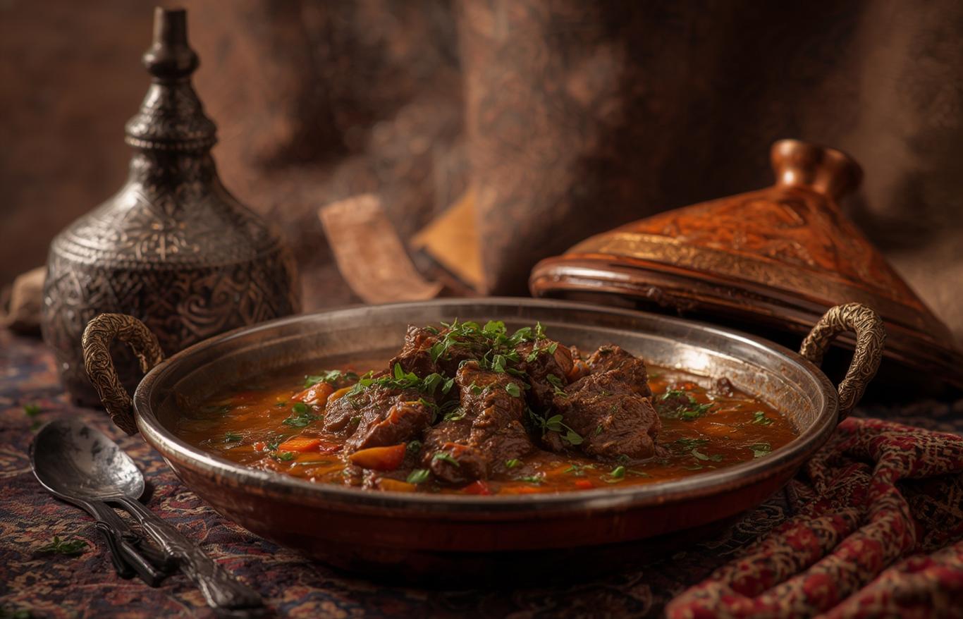 Moroccan lamb tagine