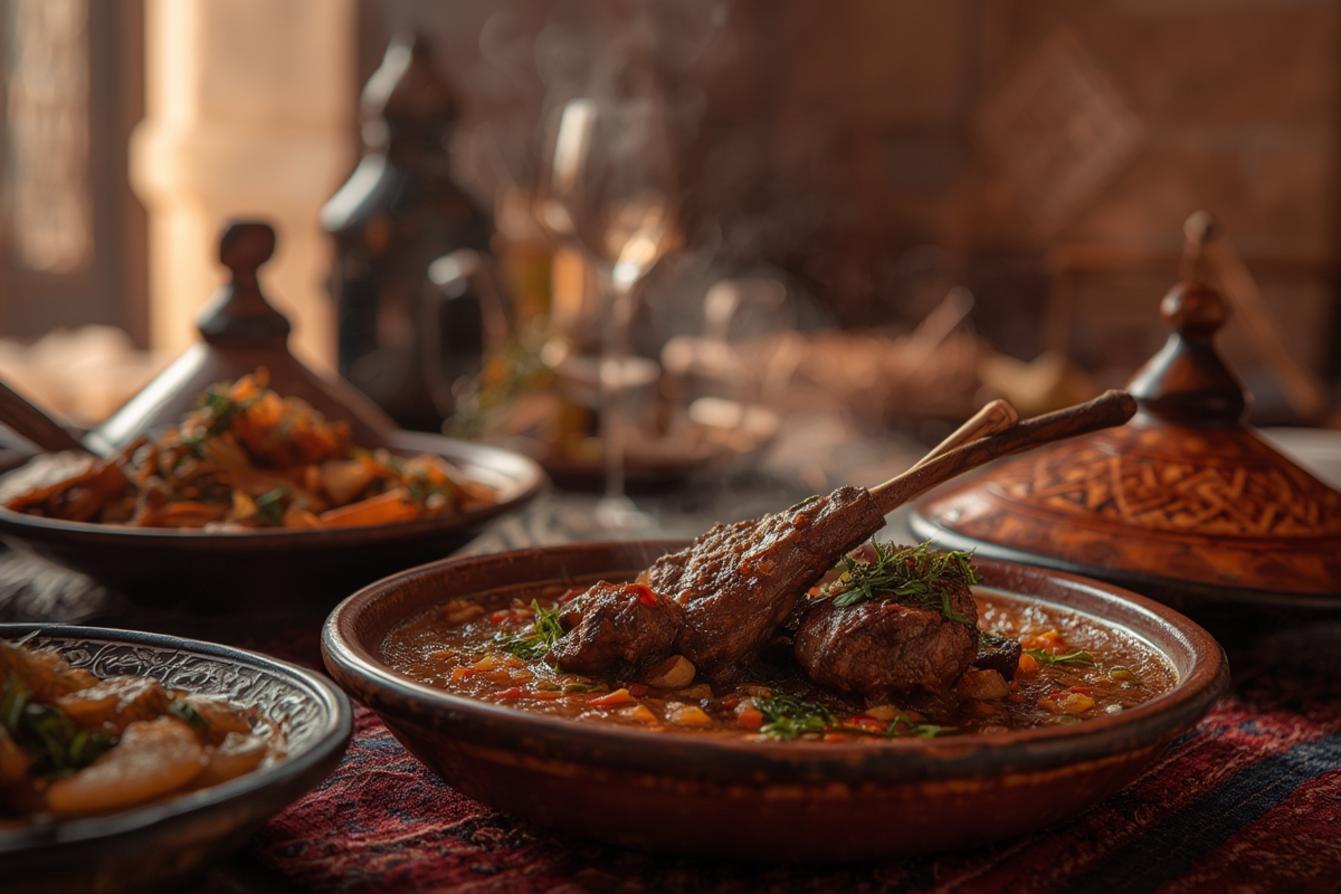 Moroccan lamb tagine Morocco culture