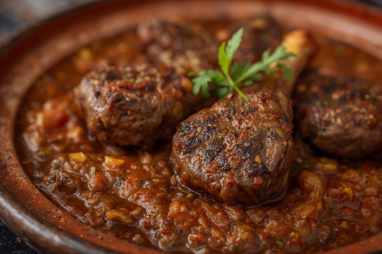 Moroccan lamb tagine Moroccan food experience