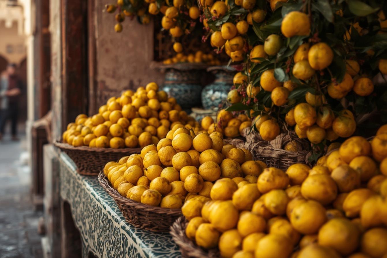Moroccan preserved lemons Morocco culture