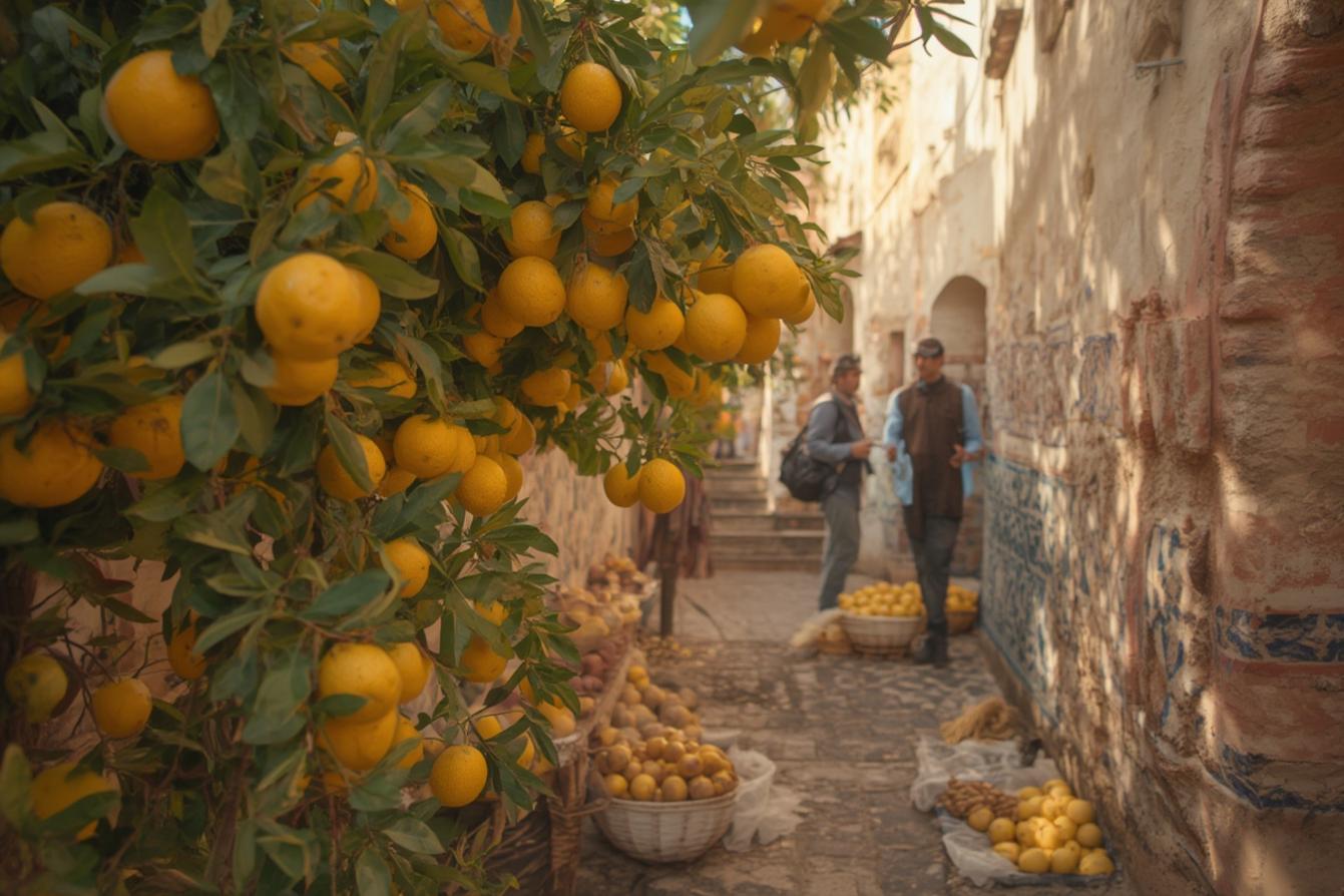 Moroccan preserved lemons traditional Morocco