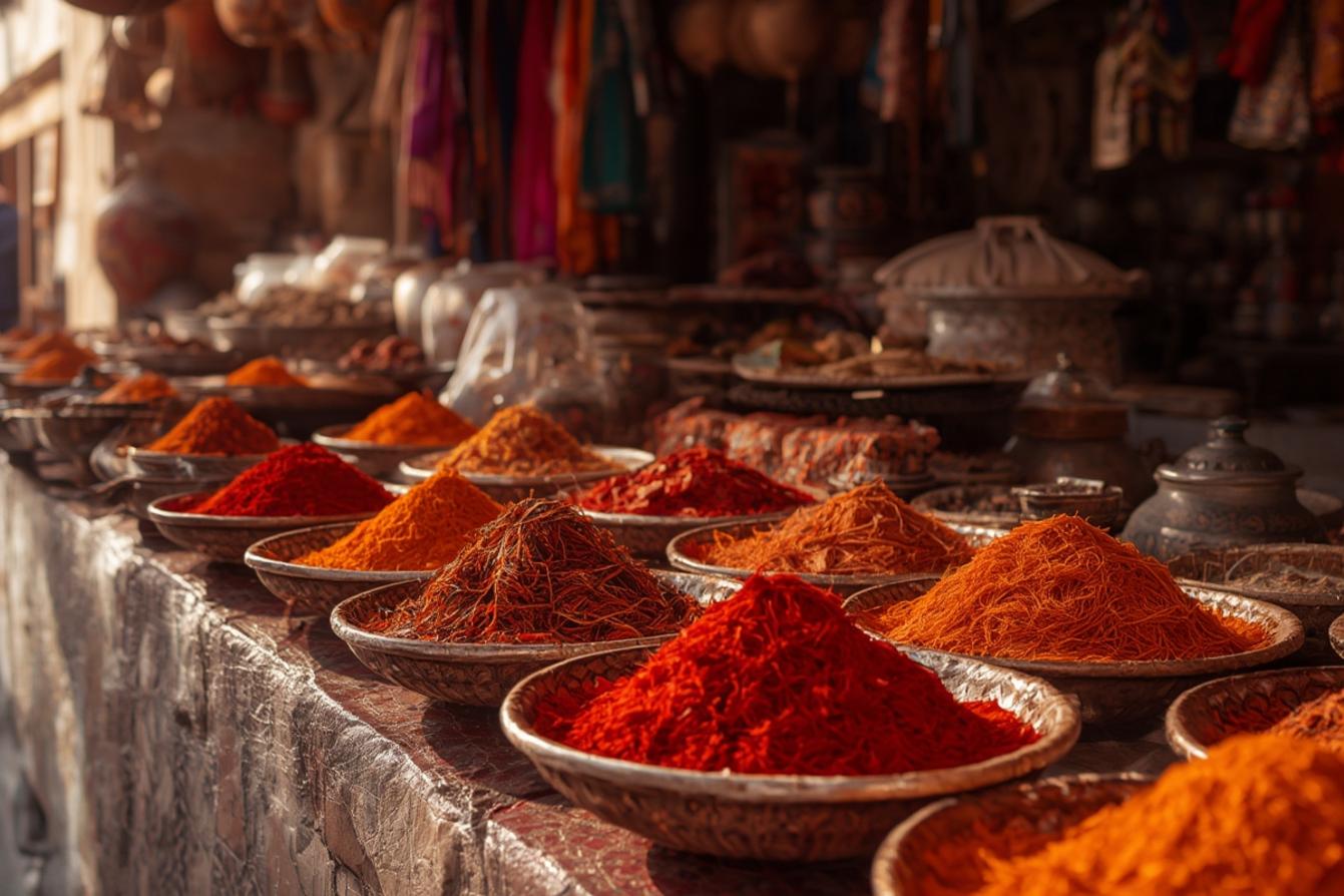 Moroccan saffron dishes Morocco culture