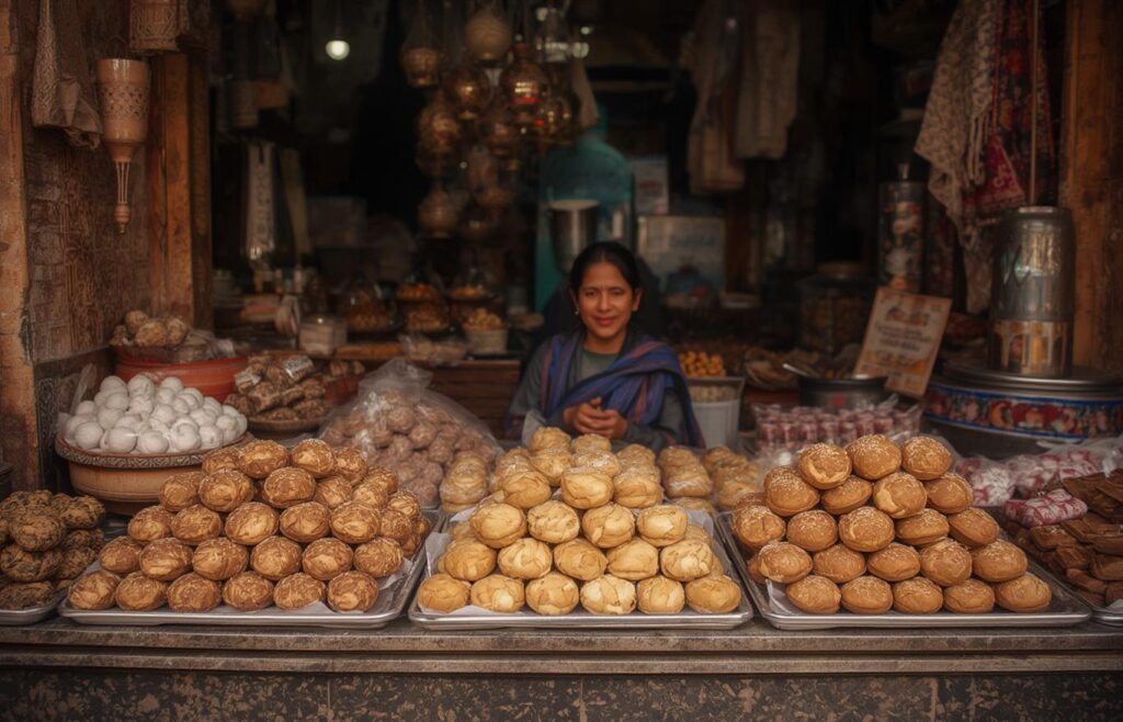 Moroccan street sweets