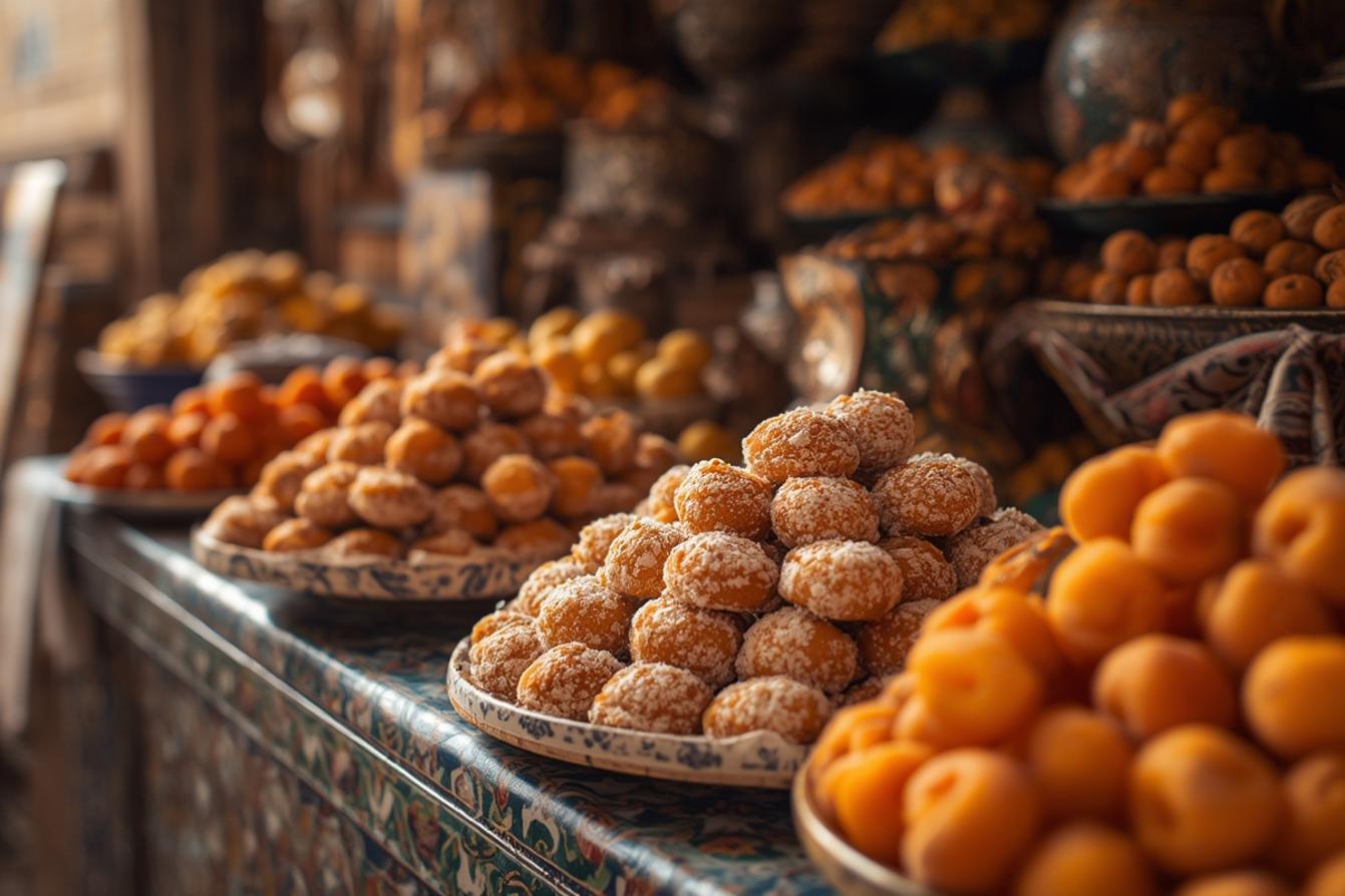Moroccan apricot sweets Morocco culture