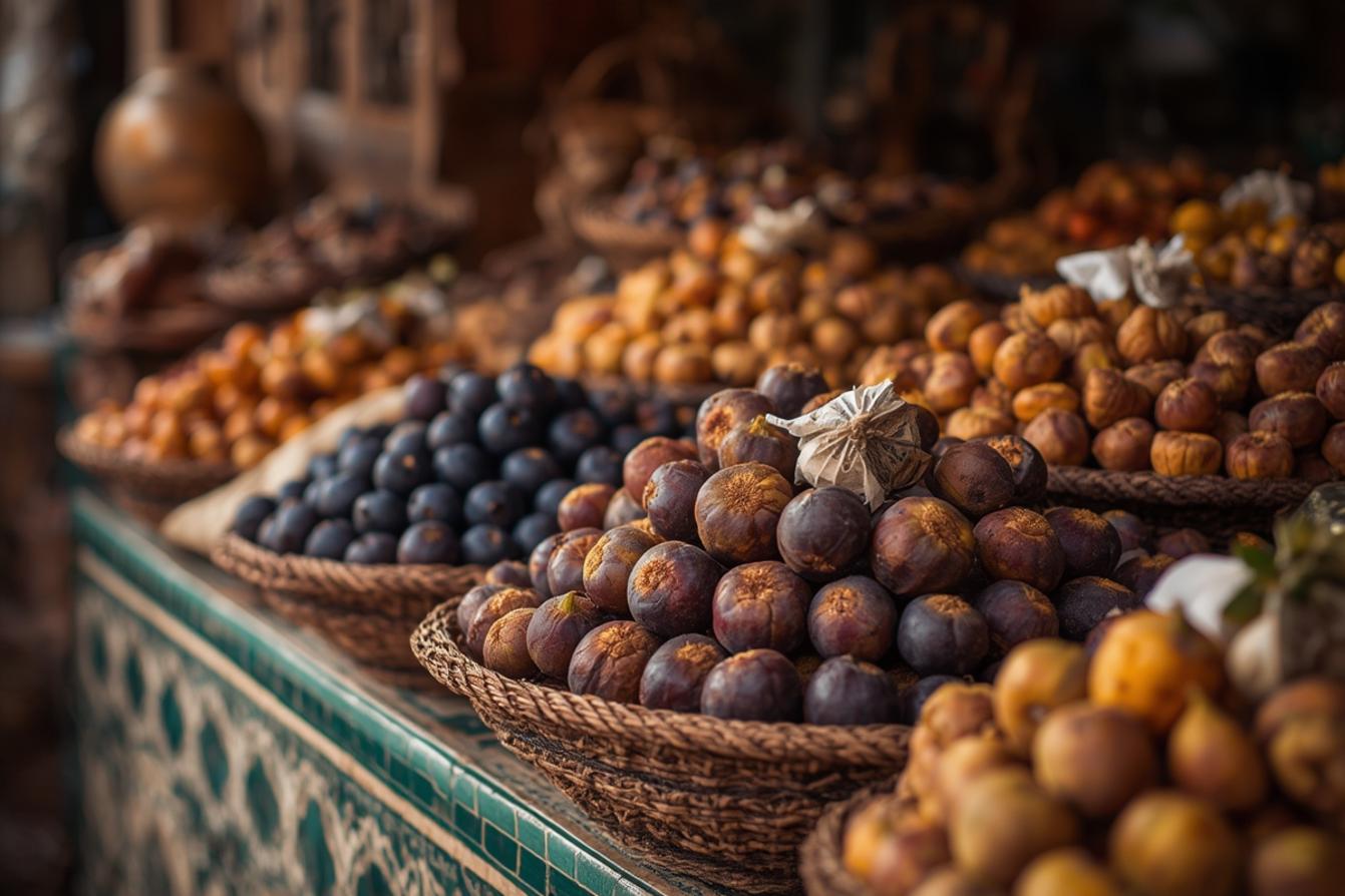 Moroccan fig delicacies Morocco culture