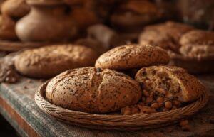 Moroccan olive bread