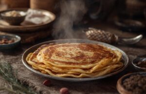 Moroccan street pancakes