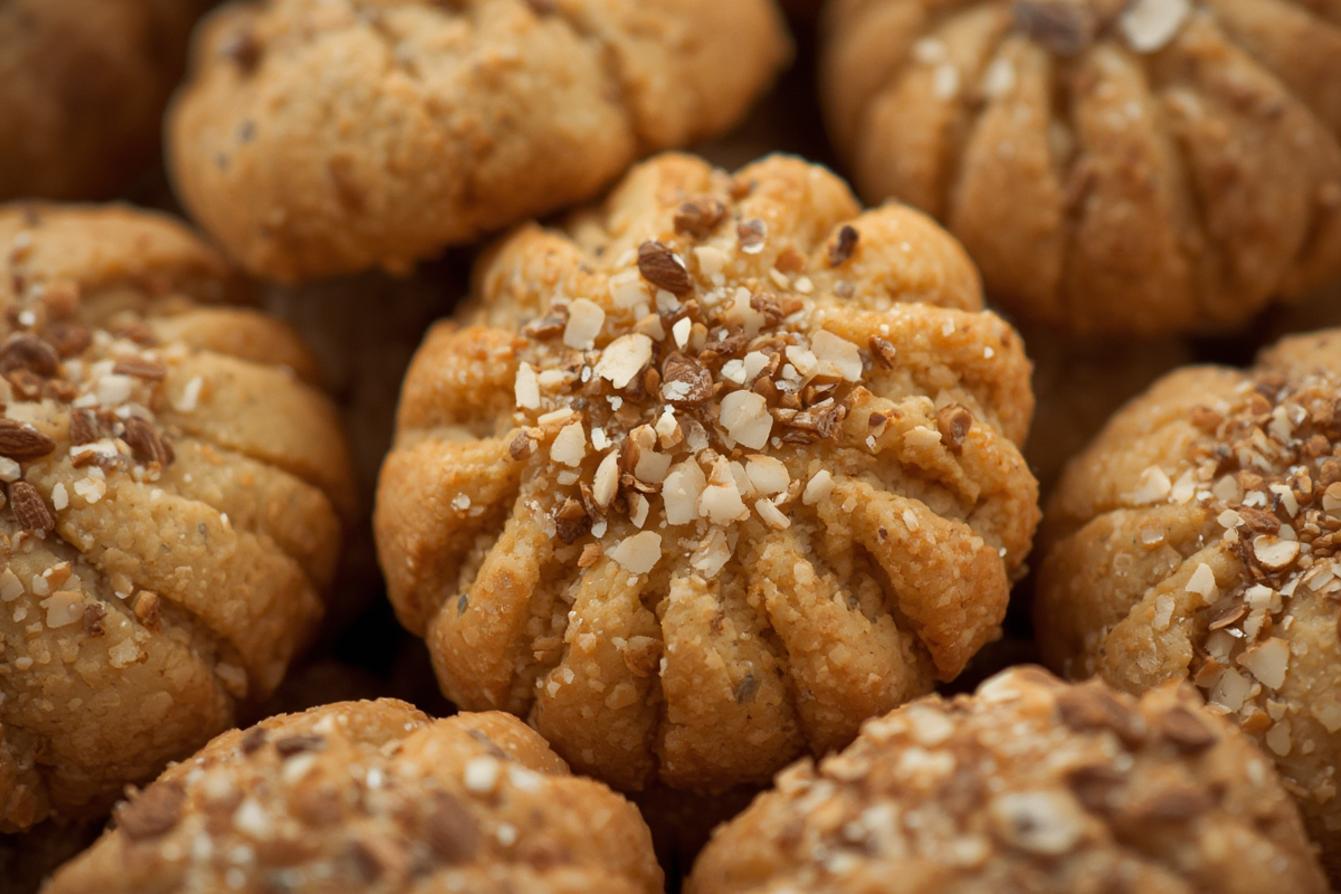 Moroccan almond cookies Moroccan food experience