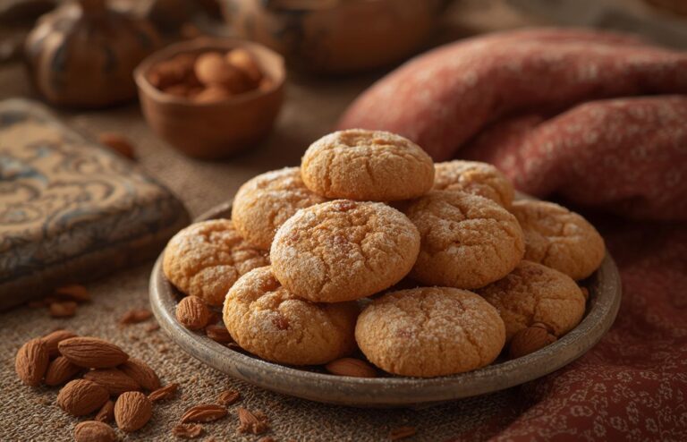 Moroccan almond cookies