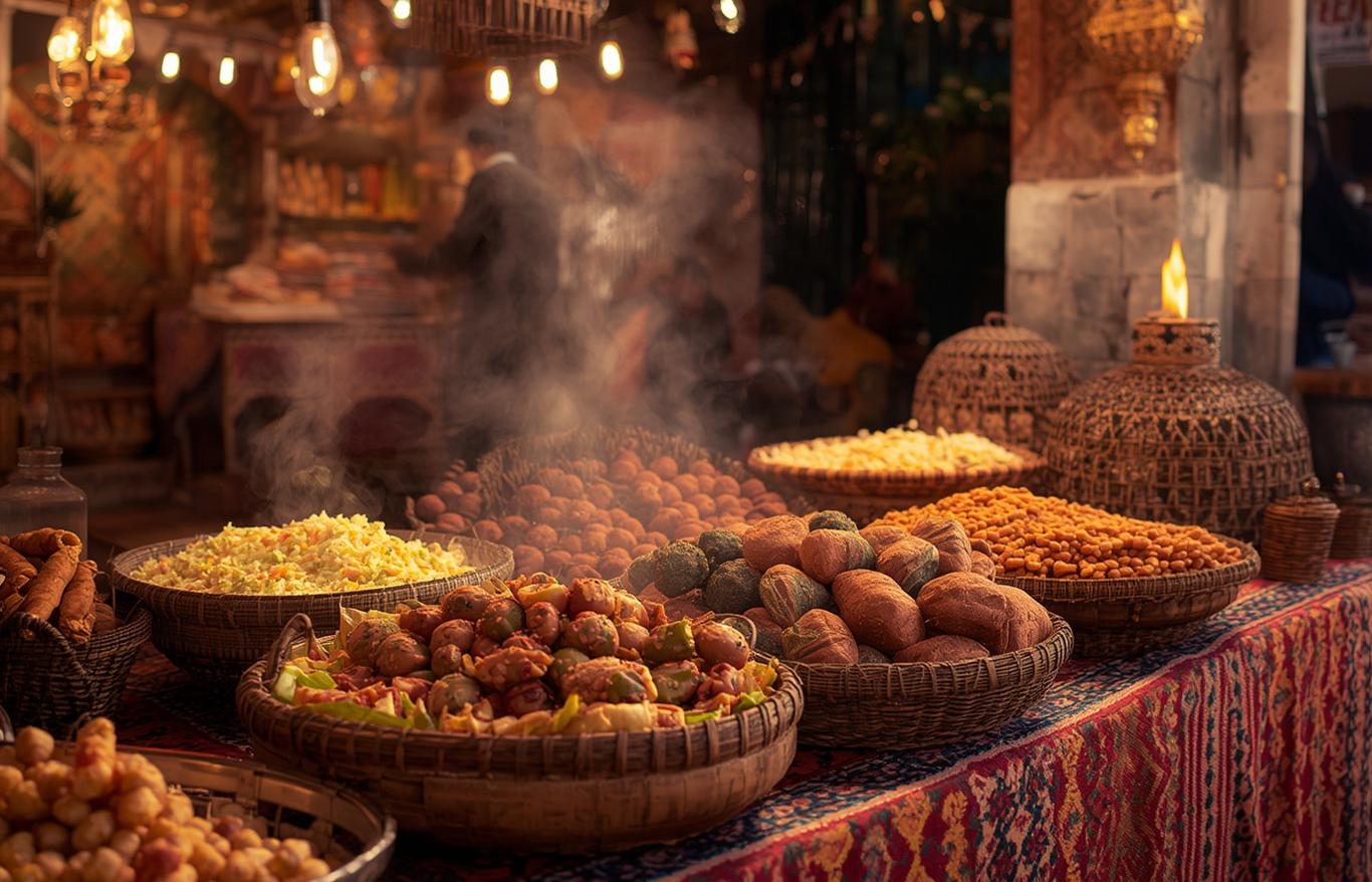 Moroccan festival foods