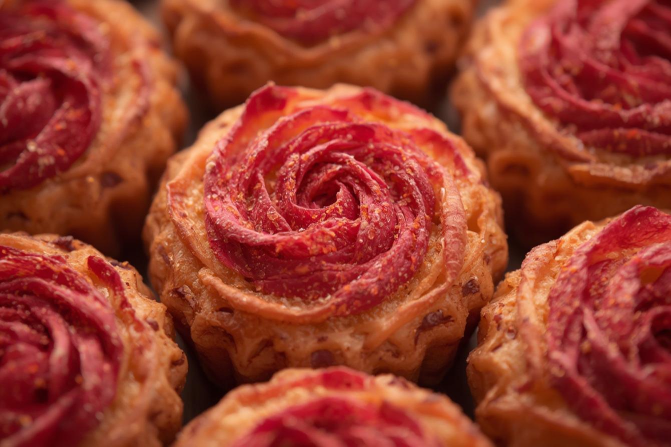 Moroccan rose petal pastries Moroccan food experience
